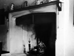 The Mead 1682 fireplace circa 1947.