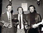 Moustaches & beards notwithstanding! Brilliant double success for the Lansdown, Bath squash club, 1973....Somerset squash trials held at Queens School, Trull....Ted Carter wins, Jonathan semi-finalist both picked for SOMERSET! Pictured with chairman of sponsers Marshalsea, Motors of Taunton. Ted also played many times for WALES, Jonathan had an Irish trial in Dublin.