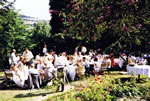 Wedding at The Mead 1990.